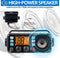 Retevis RM20 Marine VHF Radios Fixed Mount, Marine Band Radio with Built in GPS, DSC, IP67 Waterproof, High Power, NOAA Weather, International Channels, Scan, Ship to Shore Radio for Boats(Black)