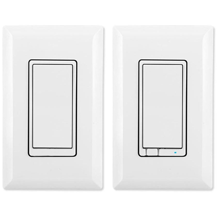 GE Wireless Remote Wall Switch Light Control with Grounded Outlet