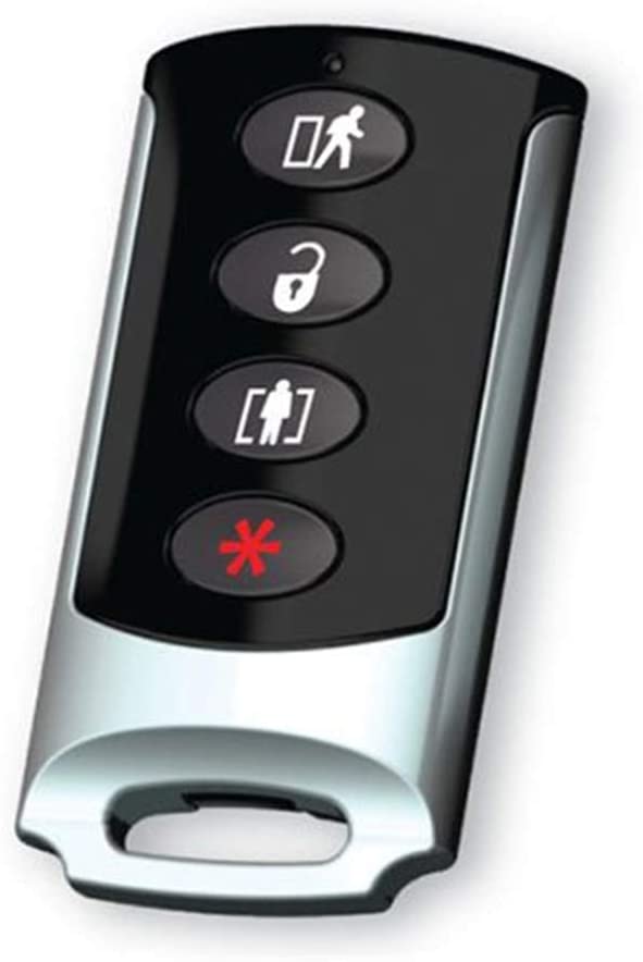 Ecolink WST-102 Honeywell Ademco and 2GIG receiver Compatible 4-Button Wireless Remote for home alarm