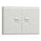 Ecolink Z-Wave Plus Wireless Motorized Dual Toggle Light Switch