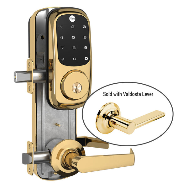Yale Z-Wave Assure Interconnected Lockset with Touchscreen Deadbolt, Valdosta Lever, Left Handed